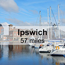 Cambridge to Ipswich