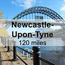 Edinburgh to Newcastle-Upon-Tyne