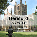 Shrewsbury to Hereford