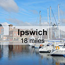 Colchester to Ipswich