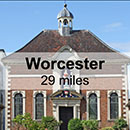 Gloucester to Worcester